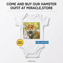 Hamster Garden Baby Bodysuit — Cute Small Pet Infant One-Piece Printify