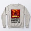 Relax Faded Crewneck Sweatshirt Printify