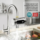 Kitchen Stainless Steel Electric Faucet for Modern Smart Kitchens Miracle Store