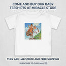 Adventure Bike Baby T-Shirt — Cute Cartoon Kids Cycling Print Printify