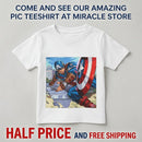 Captain-Inspired Toddler T-Shirt – Shield Hero Action Graphic Printify
