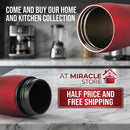 Stainless steel coffee maker for Rich, Barista-Quality Brews Miracle Store