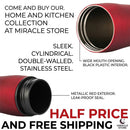 Stainless steel coffee maker for Rich, Barista-Quality Brews Miracle Store