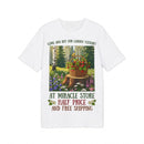 Floral Basket in Forest T-Shirt Printify