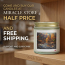 Scented Candles, Coconut Apricot Wax (4oz, 9oz) Printify