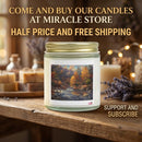 Scented Candles, Coconut Apricot Wax (4oz, 9oz) Printify