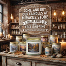 Scented Candles, Coconut Apricot Wax (4oz, 9oz) Printify