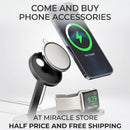 Alloy Watch Charging Stand for Elegant Desk Organisation Miracle Store