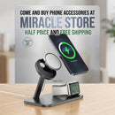 Alloy Watch Charging Stand for Elegant Desk Organisation Miracle Store