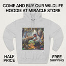 Three-Panel Fleece Hoodie Printify