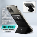 Magnetic Card Holder for iPhone | Slim Wallet Attachment Miracle Store