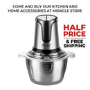 Multifunctional Kitchen Meat Grinder for Fresh, Fast Grinding Miracle Store
