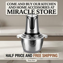 Multifunctional Kitchen Meat Grinder for Fresh, Fast Grinding Miracle Store