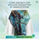 Lemur Jungle Print Skater Skirt — Tropical Wildlife AOP Printify