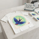 Artistic Bird T‑Shirt — Colorful Swallow & Dove Graphic Tee Miracle Store