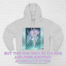 Anime Mermaid Girl Hoodie — Pastel Kawaii Aquatic Fantasy Sweatshirt Printify