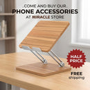 Elevated Mobile Phone Stand for Hands-Free Viewing Comfort Miracle Store