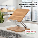 Elevated Mobile Phone Stand for Hands-Free Viewing Comfort Miracle Store
