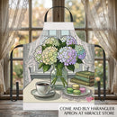 Hydrangea Tea Time Apron Printify
