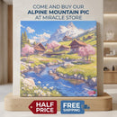 Alpine Spring Canvas Printify