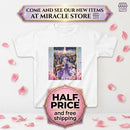 Kids Fantasy Princess Tee — Purple Castle Illustration Printify