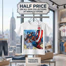 Captain-Inspired Toddler T-Shirt – Shield Hero Action Graphic Printify