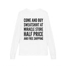 Kids Long Sleeve Tee — Winter Bunny & Fox Snowy Trail Illustration Printify