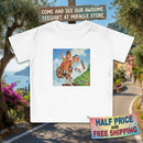 Adventure Bike Baby T-Shirt — Cute Cartoon Kids Cycling Print Printify