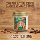 Scented Candles, Coconut Apricot Wax (4oz, 9oz) Printify