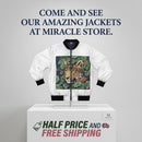 Men's Bomber Jacket — Jungle Leopard & Surreal Elephant Art AOP Printify