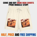 Unisex Garment-Dyed Lightweight Fleece Sweat Shorts Printify