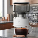 Portable Mini Electric Coffee Maker for Fresh Coffee Anywhere Miracle Store