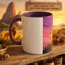 Lion Pride Coffee Mug – Nostalgic Animated Safari Accent Mug (11/15oz) Printify