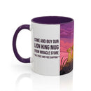 Lion Pride Coffee Mug – Nostalgic Animated Safari Accent Mug (11/15oz) Printify