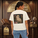 Owl Floral Boxy Tee Printify