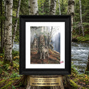 Wolf Pack Framed Poster — Woodland Nature Print for Home Decor Printify