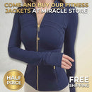 Womens Fitness Running Yoga Jacket