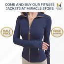 Womens Fitness Running Yoga Jacket