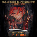 Anime Red-Haired Villain Pencil Skirt