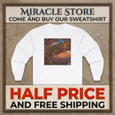 Leopard Sunset Graphic Long Sleeve Tee Printify