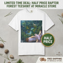 Forest Raptor T-Shirt — Soaring Owl Nature Graphic Tee Printify