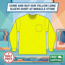 Unisex Workwear Long Sleeve Pocket T-Shirt Printify