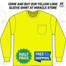 Unisex Workwear Long Sleeve Pocket T-Shirt Printify