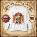 Vintage Window Garden Sweatshirt Printify