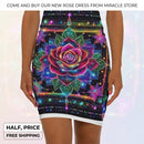 Women's Mid-Waist Pencil Skirt (AOP) Printify