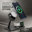 Alloy Watch Charging Stand for Elegant Desk Organisation Miracle Store