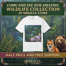 Forest Raptor T-Shirt — Soaring Owl Nature Graphic Tee Printify