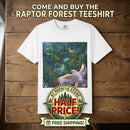 Forest Raptor T-Shirt — Soaring Owl Nature Graphic Tee Printify