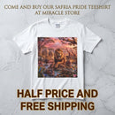 Safari Pride Lion Scene T-Shirt Printify