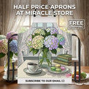 Hydrangea Tea Time Apron Printify